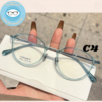 Gọng nhựa càng kính titanium mã 9108